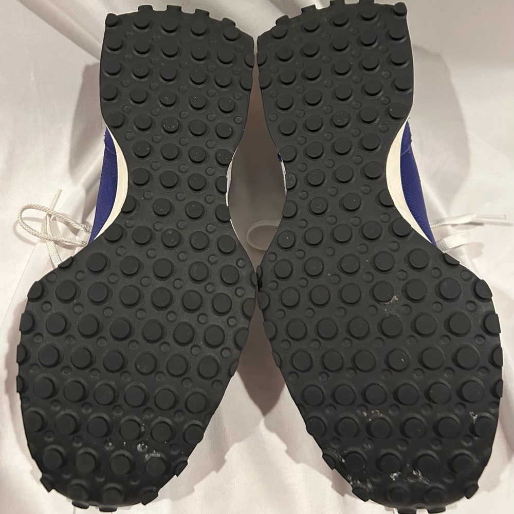 New Balance 327 Men's Retro Runner Sneaker,Deep Blue White N,Blue laces Included - Picture 6 of 6